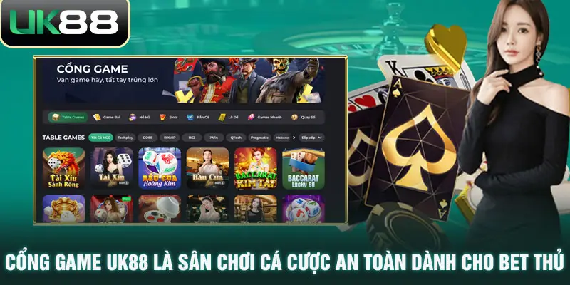 Nhà cái UK88 có một kho game cho anh em game thử thỏa sức lựa chọn