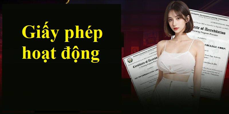 Những lợi ích mà giấy phép hoạt động mang lại