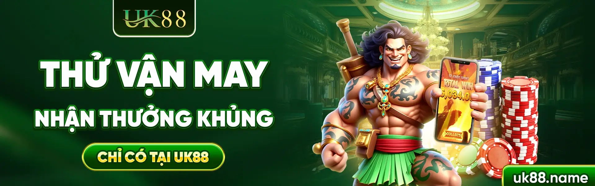 Thử vận may tại UK88 - Nhận thưởng cực khủng